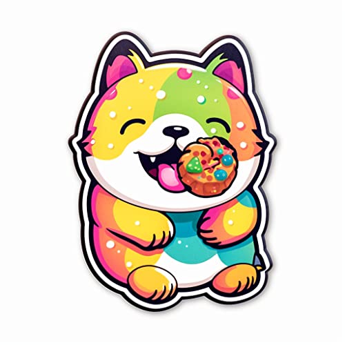 Image of Yoonek Graphics Shiba Inu Dog Vinyl Decal Sticker for Car, Laptop, Tumbler, More. #001591