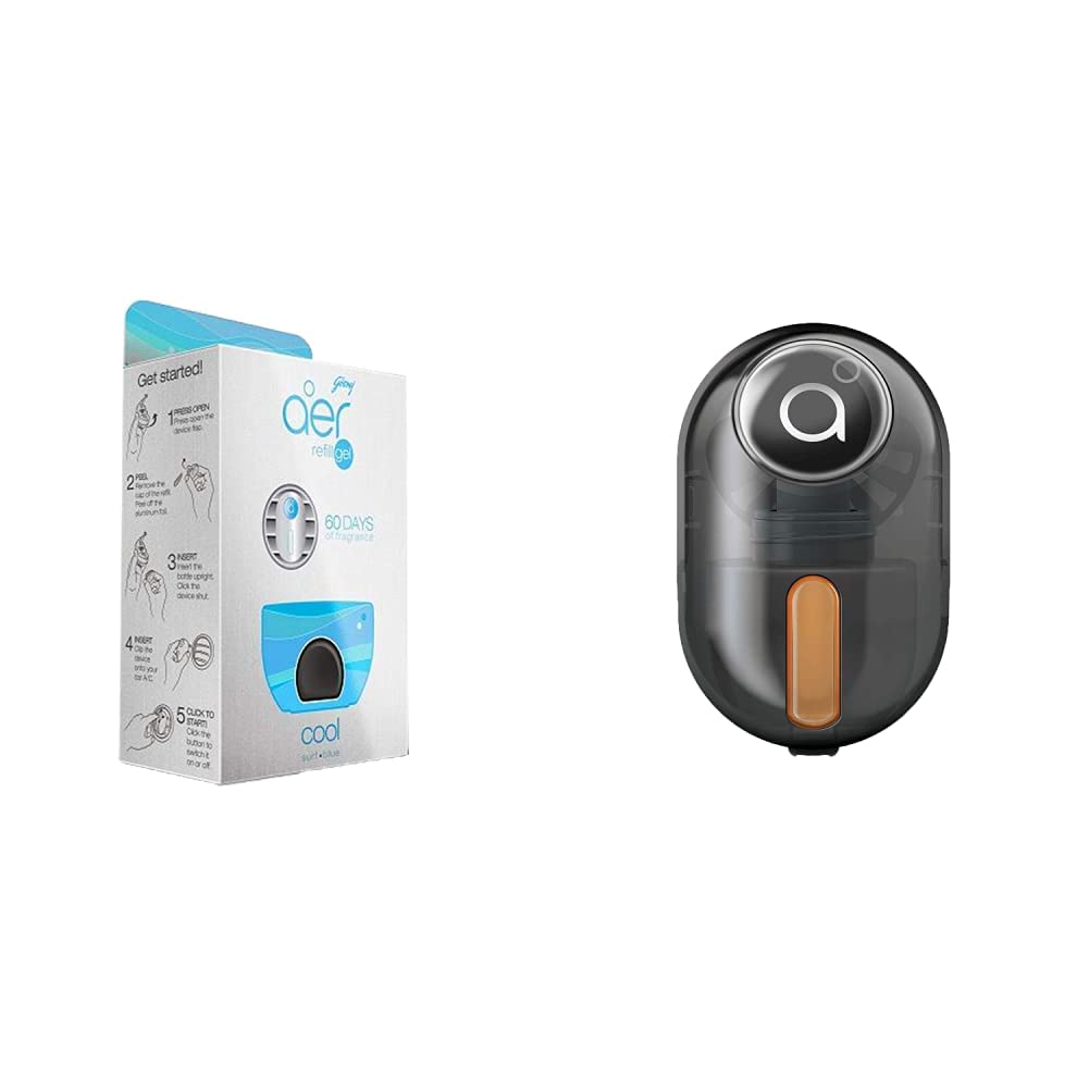 Godrej aer click, Car Air Freshener Refill Pack Cool Surf Blue (10g