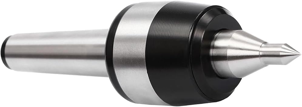 Precision Medium Duty Live Center, MT4 Morse Taper Rotary Center Heavy Duty High Speed Live Tailstock Center for High-Speed Lathes, CNC Lathes