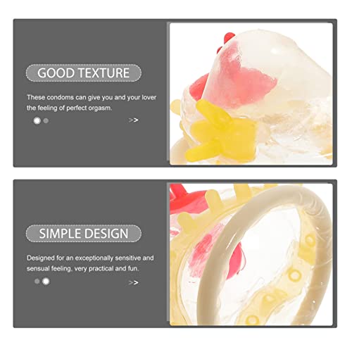 Galpada Gifts 24Pcs Colorful Flower Condoms Safe Sleeve Adult Sex Life Supplies Ultra- Thin Health Products (Small Flower) #TOP4