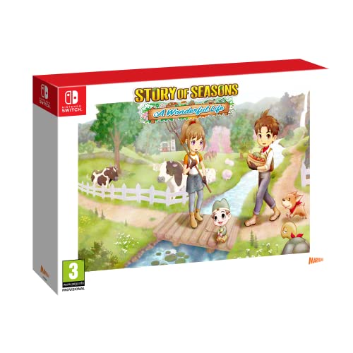Story Of Seasons A Wonderful Life Limited Edition Nintendo Switch Cover