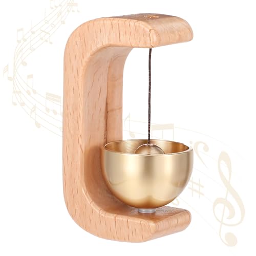 Hshenjhu Campanello Magnetico per Porta, Campanelli In Legno Massello In Rame Puro, Campanello per Apertura Porta Negozianti, Campanelli Decorativo per Animali Domestici, Frigorifero, Negozio, Case
