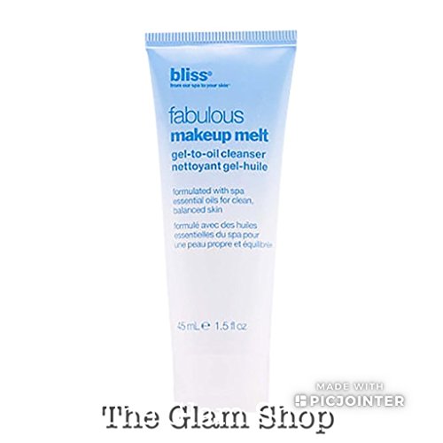 Bliss Fabulous 1.5-ounce Makeup Melt Gel To Oil Cleanser