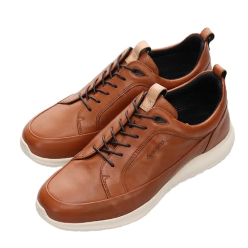 [マドラスウォーク] GORE-TEX madrasWalk 全天候快適なレザースニーカー ライトブラウン 26.0