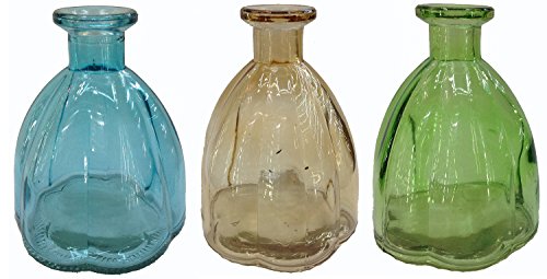 Bottiglia Decorativa Bottiglia Di Vetro 3 PZ TAPPO DI SUGHERO vetro tappo di sughero Occhiali Deko Apotheke bottiglia bottiglietta di liquore in vetro vintage