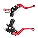Universal Motorcycle 7/8" Front Brake Clutch CNC Master Cylinder Fluid Reservoir Levers for Sport Bike / Street Bike / Scooter / Dirt Bike