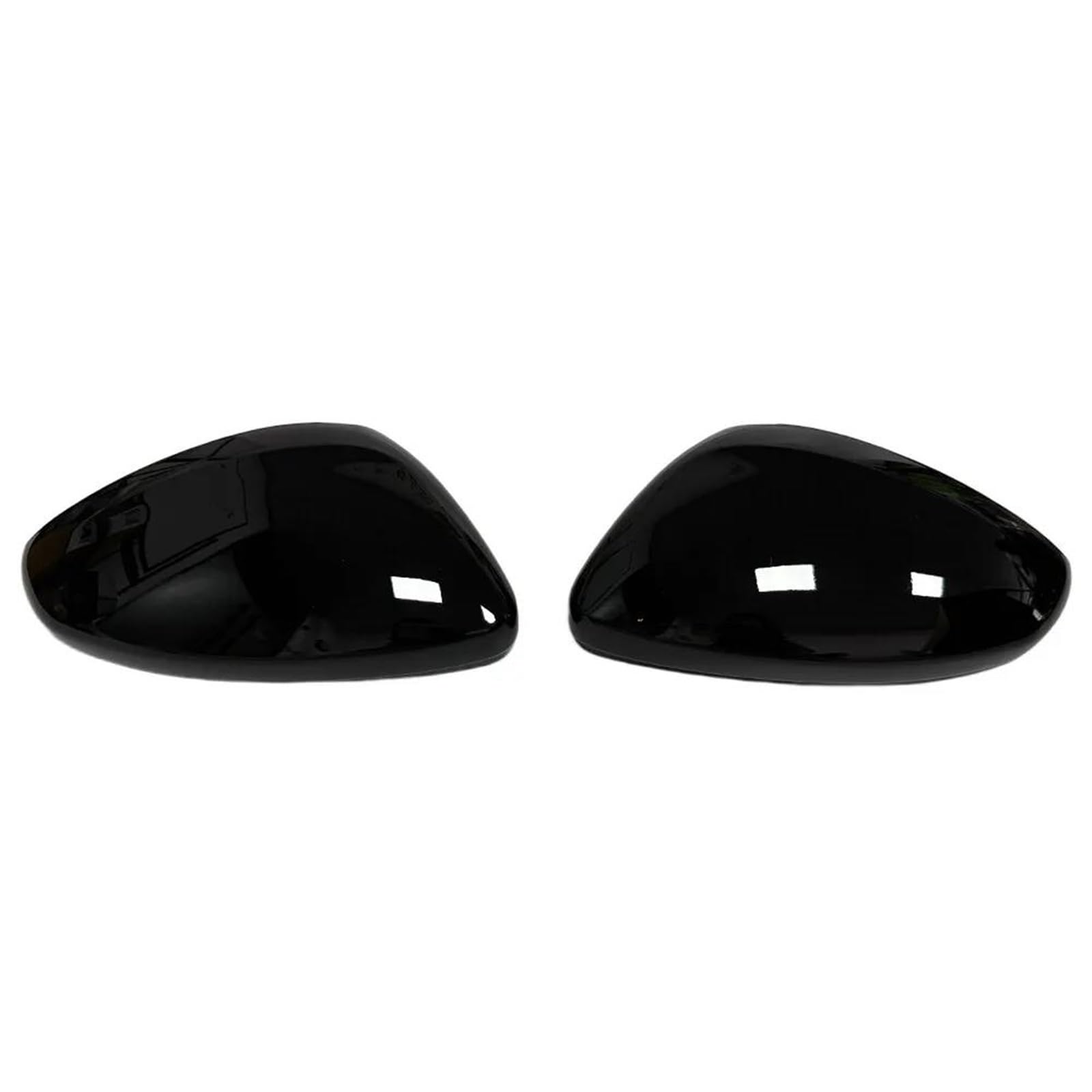 Per Peugeot 208 2008 2019-2025 Copertura Per Specchietto Retrovisore Laterale Di Ricambio Accessori Per Auto(Gloss Black)