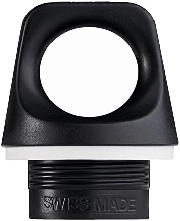 SIGG Screw Top Black Screw Cap (One Size), Spare Cap for SIGG Water Bottle with Narrow Opening or WMB Adapter, Leak-Proof Water Bottle Lid Small
