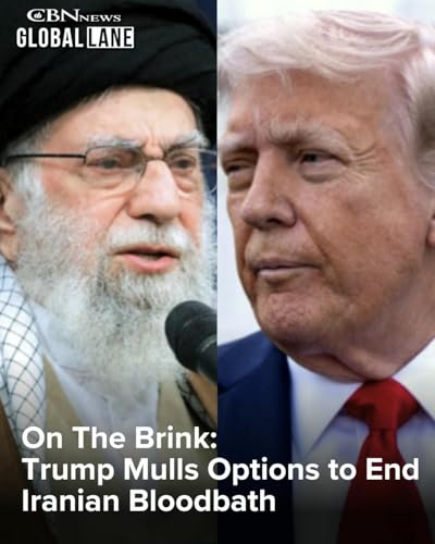 Middle East on Brink: Trump Mulls Options to End Iran's Bloodbath;
