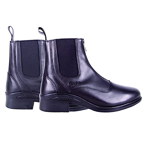 Botas de equitación AK Phantom de cuero de grano completo contra el desgaste 4