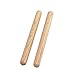 Alnicov 1 paio di bastoncini ritmici bacchette di betulla Kid Bambini Giocattolo musicale Regalo Accessori per strumenti a percussione
