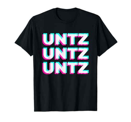 Aesthetic Synthwave Glitch Rave Techno T-Shirt