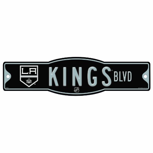 NHL Los Angeles Kings 4.5-by-17 Inch Sign