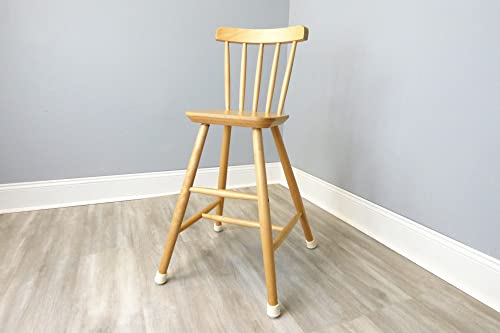 Shepherd Hardware 8755E Pontas de perna de cadeira de borracha de 2,5 cm de diâmetro interno, pacote