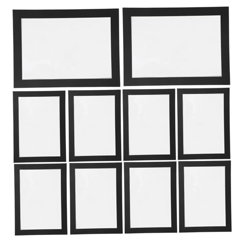 GOOHOCHY Sturdy Cardboard Frames for Boys and Girls Art 12pcs Paper Photo Frames Easy to