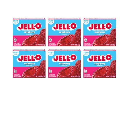 JELL-O Raspberry Sugar Free Gelatin