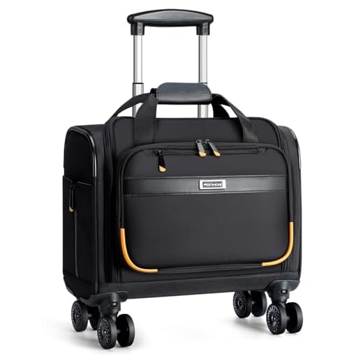 Rolling Laptop Bag with Spinner Wheels