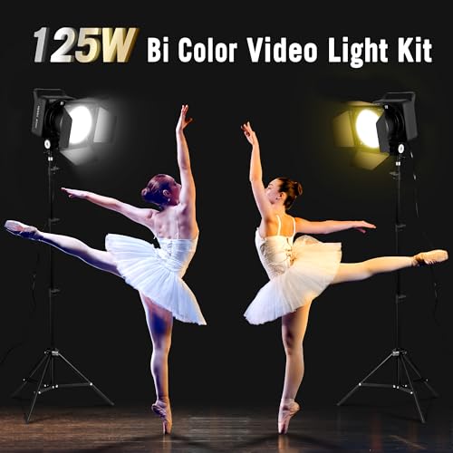 Lampe vidéo RVB 125W éclairage continu photographie studio - 2
