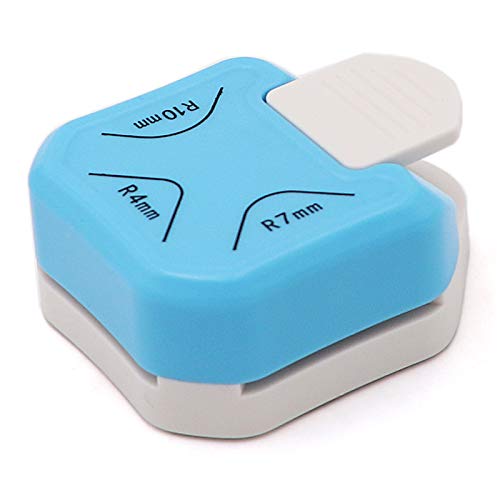 image for Jeemiter 3 in 1 Corner Rounder Punch, 4mm 7mm 10mm 3 Way Corner Cutter