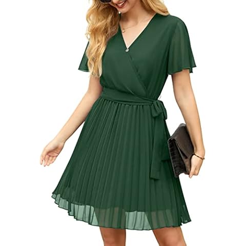 GRECERELLE Chiffon Summer Wrap Dress Cover