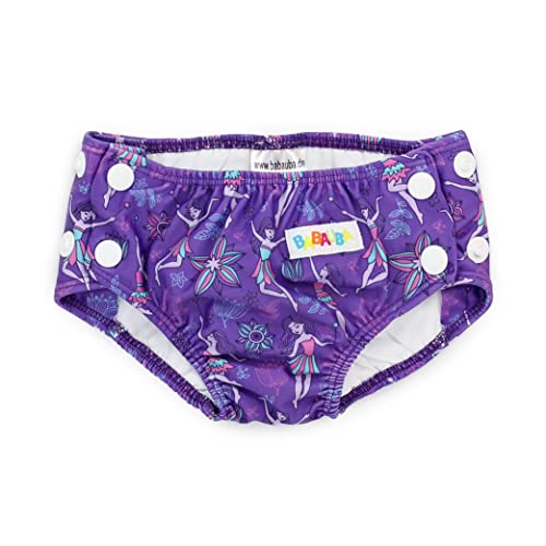 Babauba Schwimmwindel - Wiederverwendbare und verstellbare Badewindel zum Knöpfen für Mädchen und Jungen mit bunten Designs und auffälligen Mustern in 2 verschiedenen Größen Cover