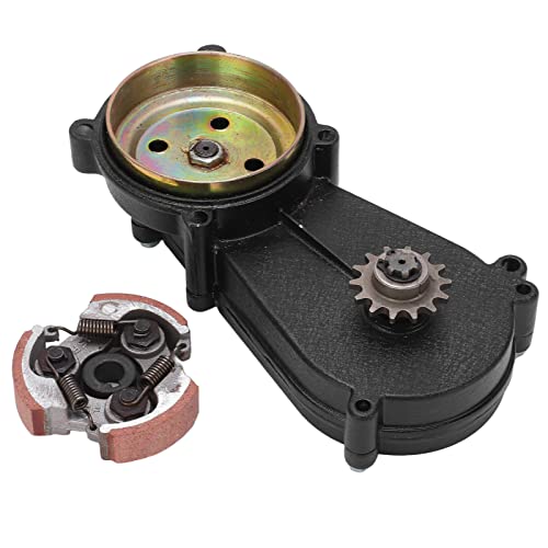 Boîte de vitesses d'embrayage, kit de logement de cloche de tambour d'embrayage de transmission 14T pour 47cc 49cc Mini Pocket Quad Dirt Bike ATV