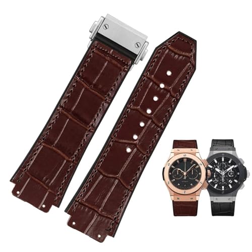 Bracelet montre 26mm cuir vache pour remplacer votre bracelet Hublot Big Bang usé