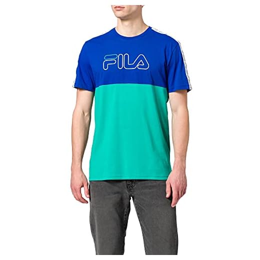FILA Herr Jopi Blocked Tape T-shirt, Surf the web-alhambra, S