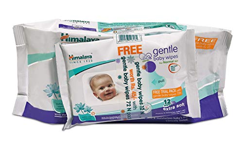himalaya gentle baby wipes 72 pcs price