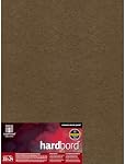 Ampersand Art Supply Hardboard Wood Painting Panel: Museum Series Hardbord, 18" x 24", 1/8 Inch Flat Profile