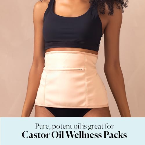 Organic Castor Oil for Hair and Beauty Care - 8oz