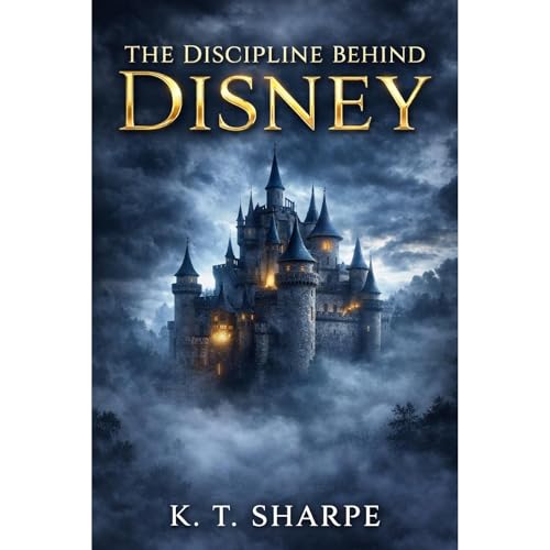 THE DISCIPLINE BEHIND DISNEY Audiolibro Por K T SHARPE arte de portada