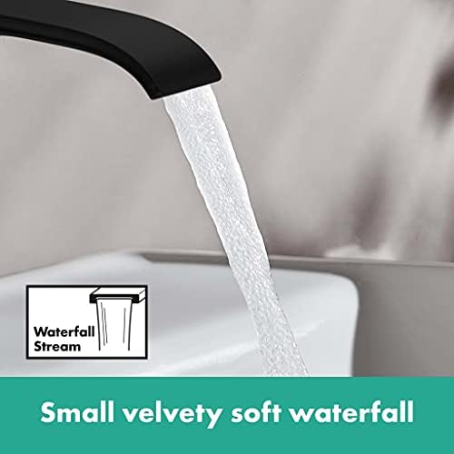 hansgrohe Vivenis Jednouchwytowa bateria wannowa do montażu natynkowego czarny matowy, 75420670