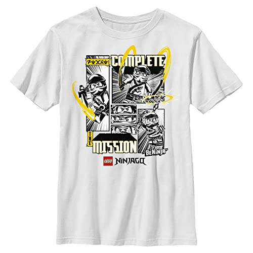 Fifth Sun Kids' Lego Ninjago The Mission Boys Short Sleeve Tee Shirt