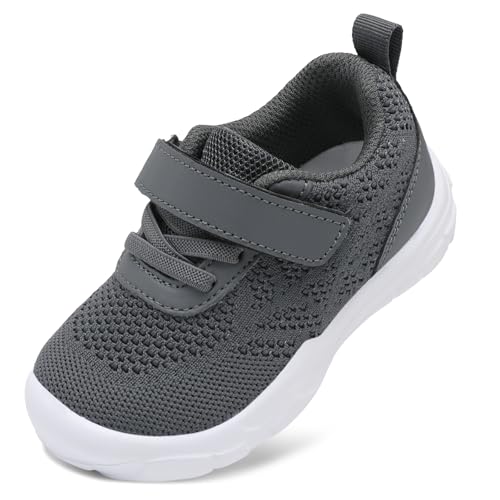 BARERUN Toddler Shoes Boys Girls Barefoot Shoes Kids Breathable Sneakers School Tennis Shoes Slip on Running Shoes Infant Toddler Walking Shoes