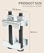 bylikeho 4PCS Coil Spring Spacer,Coil Spring Compressor,Automotive Tool Coil Spring Compressor Tool,Car Accessories 2-Way Adjustable Lift Or Lower Spring Spacer,Coil Spring Struts Tool for Car Truck