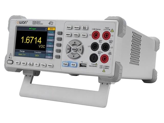 XDM3041 Multimetro da tavolo LCD 4,5" (480x320) Campionamento: 150x/s OWON
