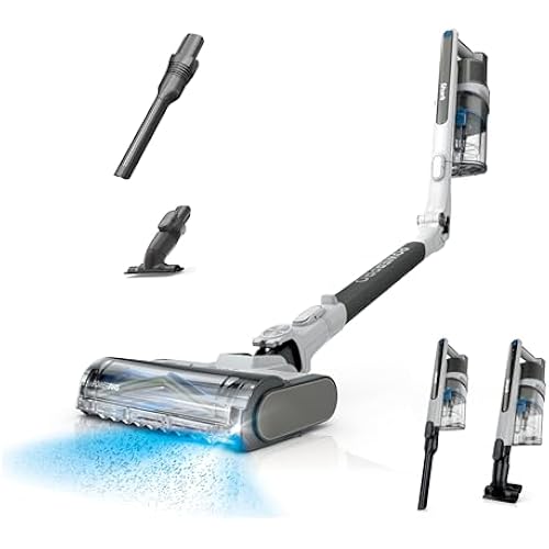 Shark PowerPro Flex Reveal Plus Cordless Vacuum, Java, IZ382H | FloorDetect & Dirt-Reveal Technology, HEPA Filter, for Carpets & Hard Floors, up to 50-Min Runtime, Powerful Pet Hair Pickup