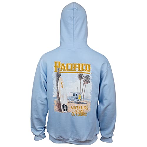 Calhoun Cerveza Pacífico Clara Adventure Front, Back Hoodie2