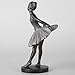 Grace4Joy Ballerina Figurines - Ballerina Statues Resin Bronze Finish Sculpture Vintage Home Decor, Hand Painted Ballet Girl Figure Gifts for Dancer
