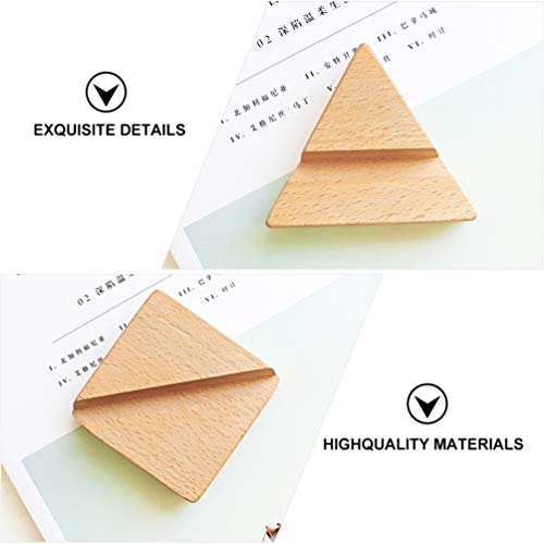 VILLCASE Suporte para Celular de Bambu Com Suporte para Celular de Madeira 3 Peças de Mesa para Tabl