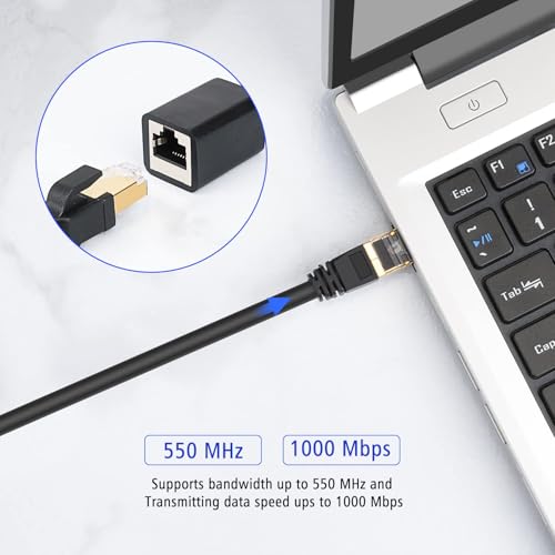 Cable Ethernet Cat6 15 pies (Pack 10) RJ45 miniatura 5