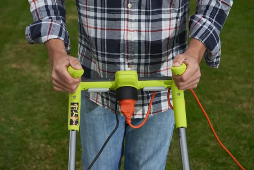 Ryobi Elektrische grasmaaier RLM15E36H, grasmaaier met 1500 W, 36 cm maaibreedte, 5-traps centrale maaihoogteverstelling, EasyEdge graskam, incl. mulchwig, 45 l grasopvangzak, art.nr. 5133002345 - Afbeelding 7