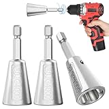 Axlksia Wire Twister Tool For Drill, 2 Pcs Drill Wire Twister, Wire Twisting Tool Connector, Wire Nut Twister For Electrical Power Drill