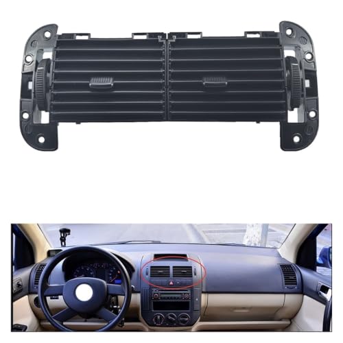 Rejilla aire salpicadero IV 9N (2004-2011) | Reemplazo premium de ventilación frontal RHD plata 2