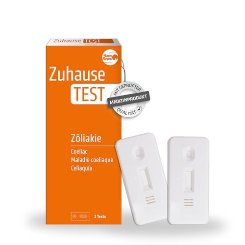 2x NanoRepro ZuhauseTEST Zöliakie Schnelltest auf Glutenunverträglichkeit