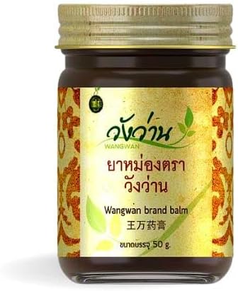 Bálsamo tailandés  Bálsamo de hierbas natural para alivio calmante y relajación, bálsamo de hierbas para espalda, cuello, rodilla, hombro, masaje de