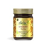 Wangwan Thai Balm - Natural Herbal Balm for Soothing Relief and Relaxation, Herbal Balm for Back, Neck, Knee, Shoulder, Foot Massage, Thai Traditional Herbal Balm (Miedum 50G (1.76 oz))