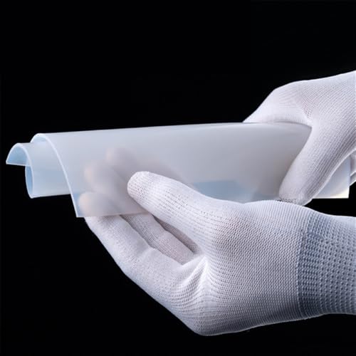Estera de placa caucho translúcido para proteger encimeras y talleres