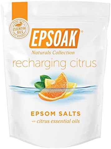 Epsoak Epsom Salt Naturals Collection - Recharging Citrus 2 lb. Bag